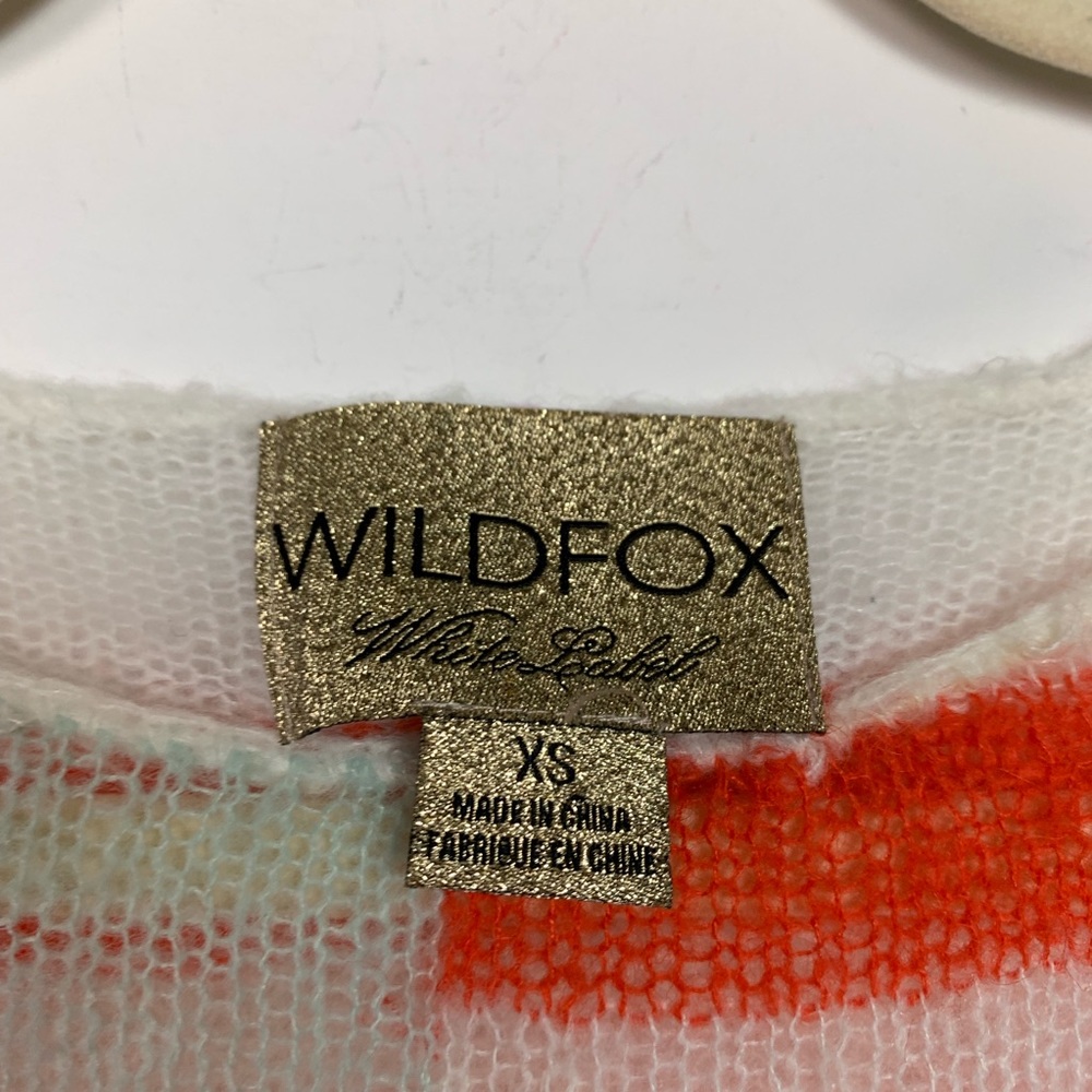 Wildfox American Flag Oversized Sweater Size XS - Picture 5 of 6